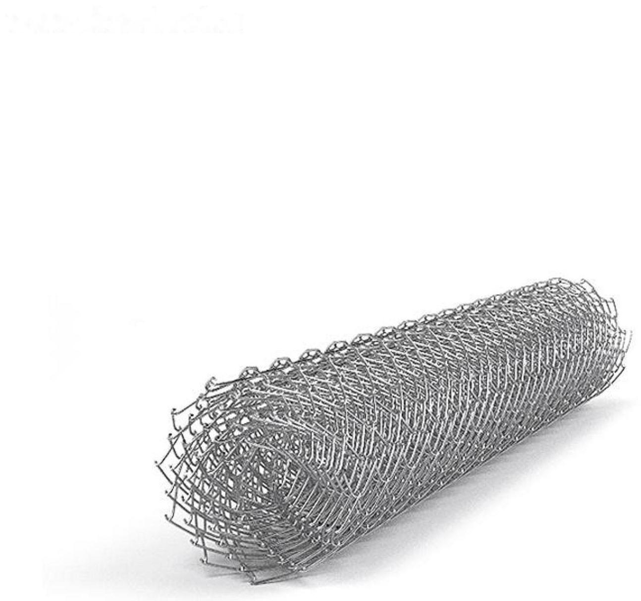 Сетка-рабица ячейка 40х40 мм, толщина 1,4мм, без покрытия (размер рулона 1,5х10м)