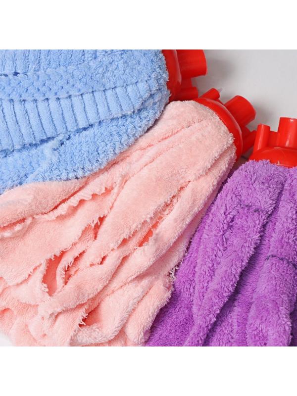 Насадка для швабры ленточная Доляна «Юбочка», микрофибра, 130 гр, цвет МИКС