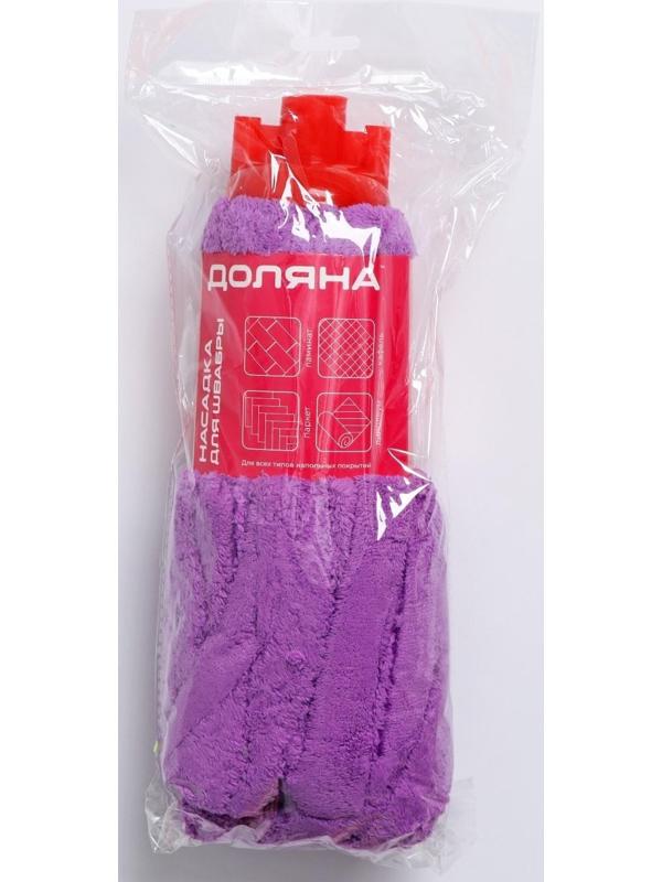 Насадка для швабры ленточная Доляна «Юбочка», микрофибра, 130 гр, цвет МИКС