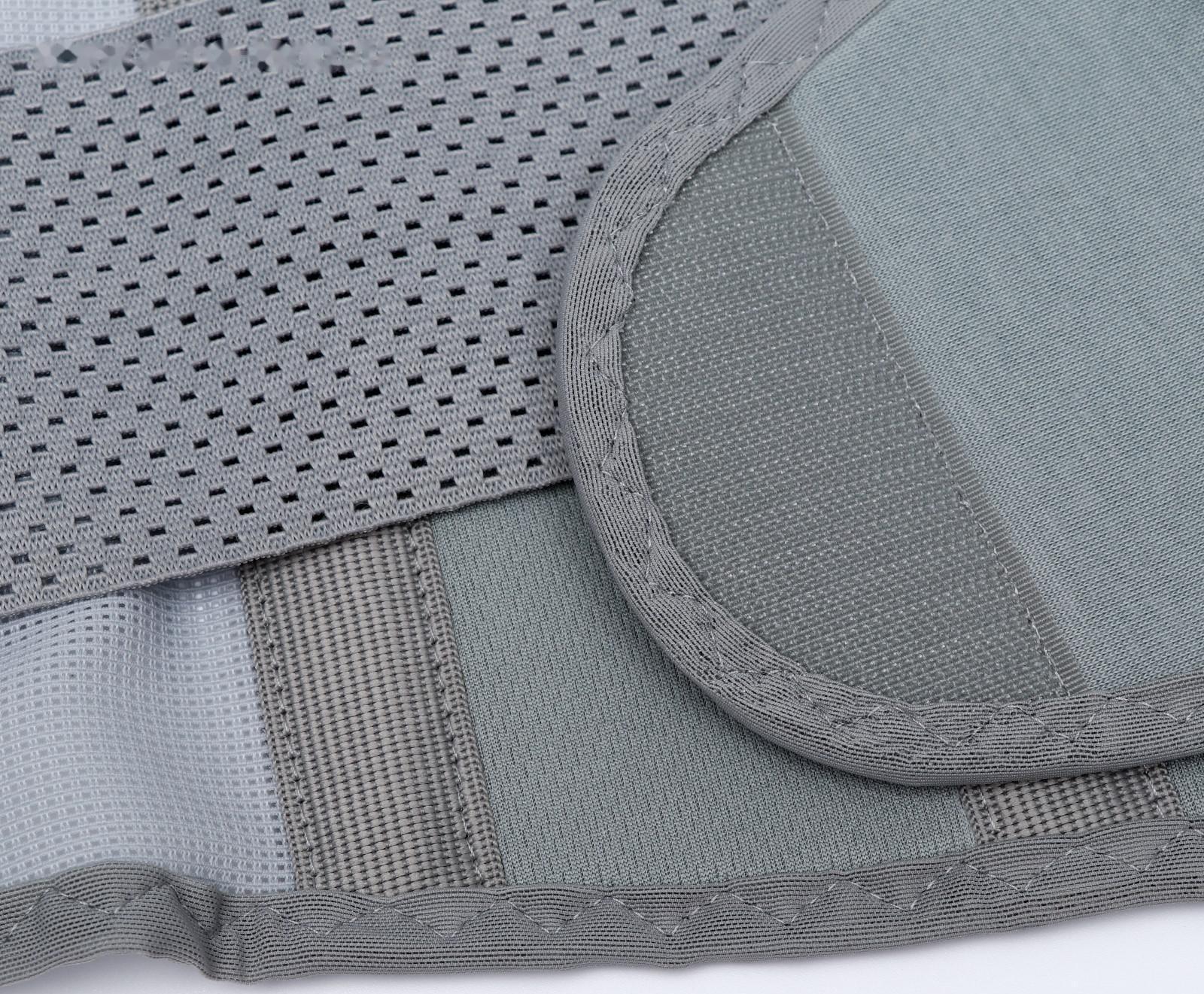 Корректор осанки НТ-КР-028, усиленный, 4 ребра, размер XS, цвет серый