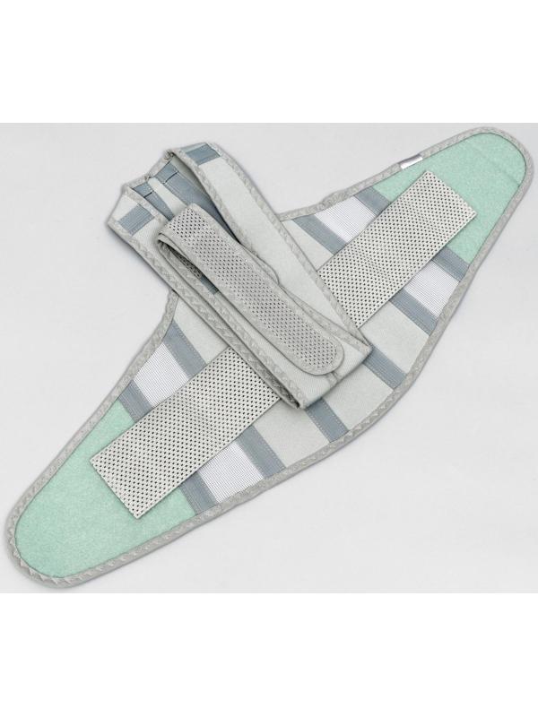 Корректор осанки НТ-КР-028, усиленный, 4 ребра, размер XS, цвет серый