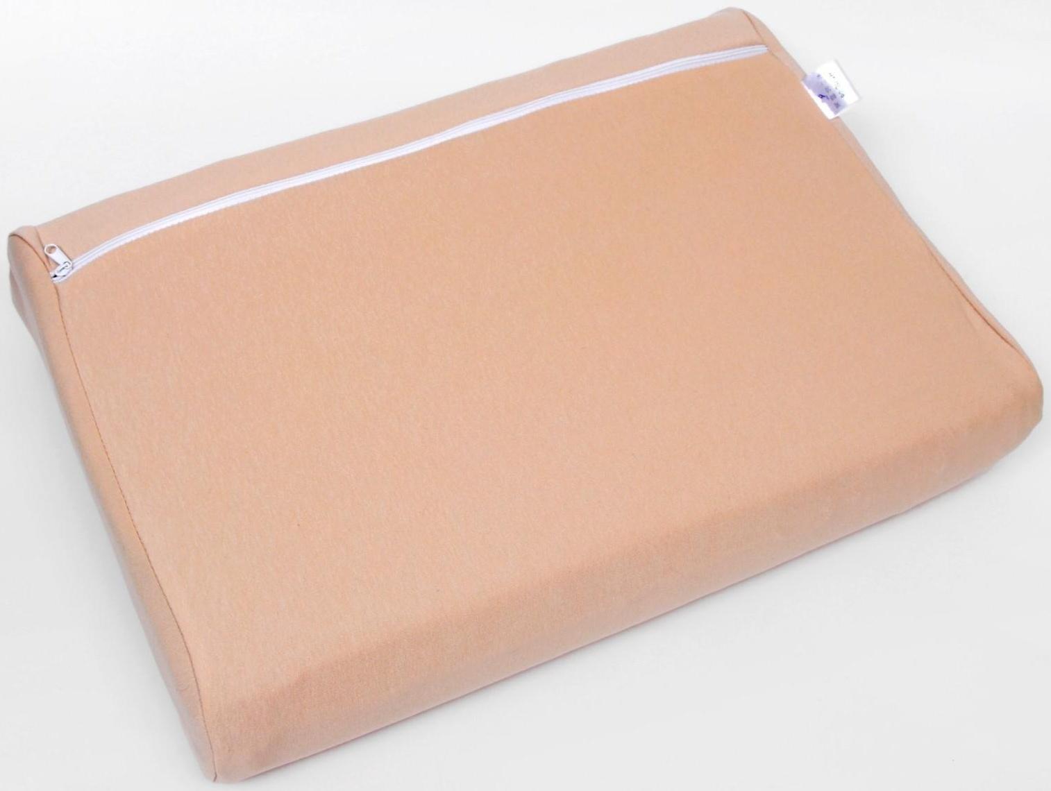 Подушка ортопедическая НТ-ПС-06, с эффектом памяти, размер 48 x 35 x 10/7,5 см