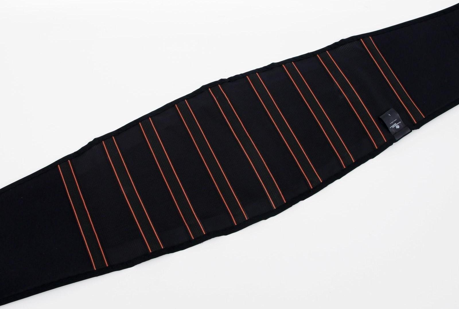 Корсет поясничный НТ-Р-027, жёсткая фиксация, размер L, цвет чёрный