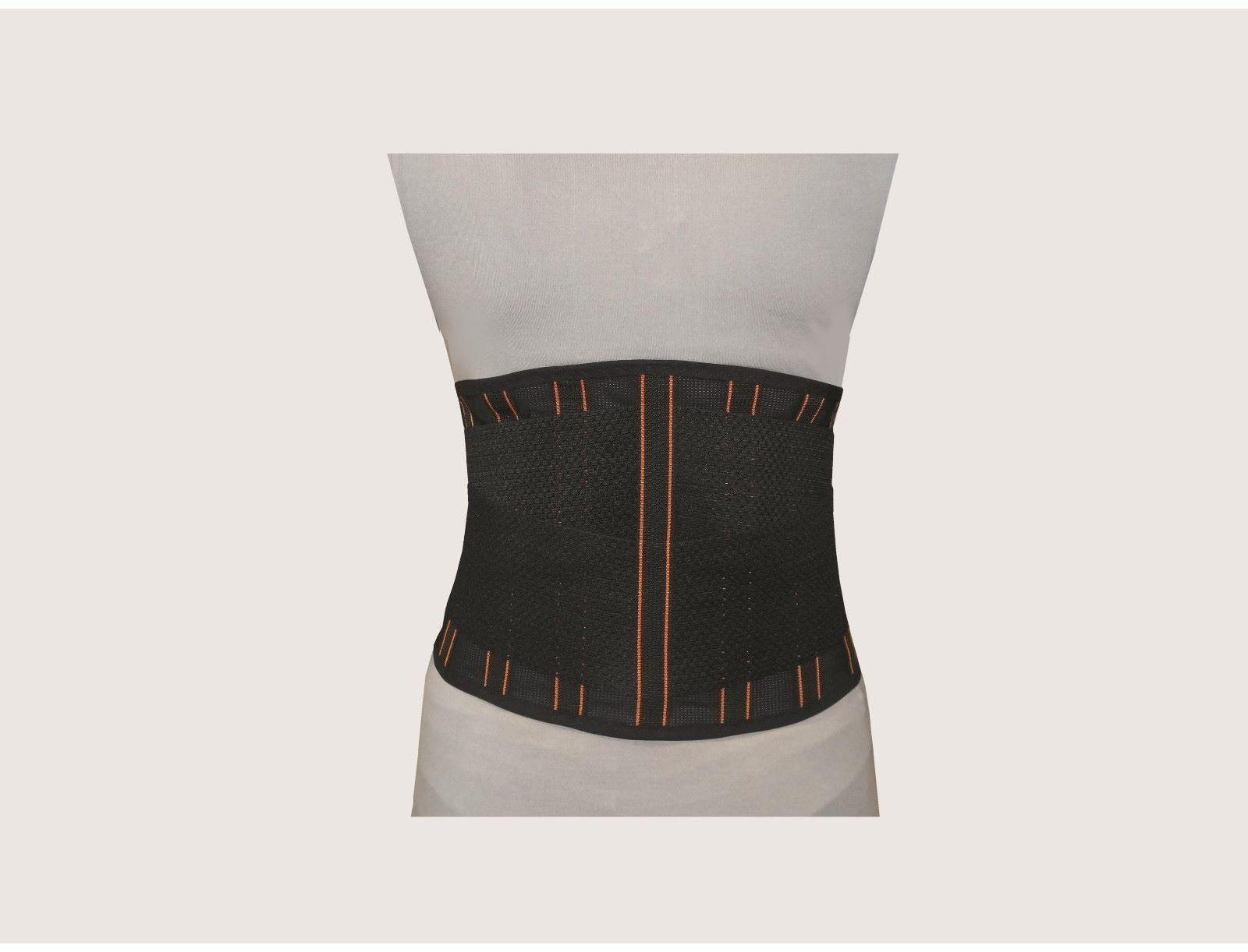 Корсет поясничный НТ-Р-027, жёсткая фиксация, размер L, цвет чёрный