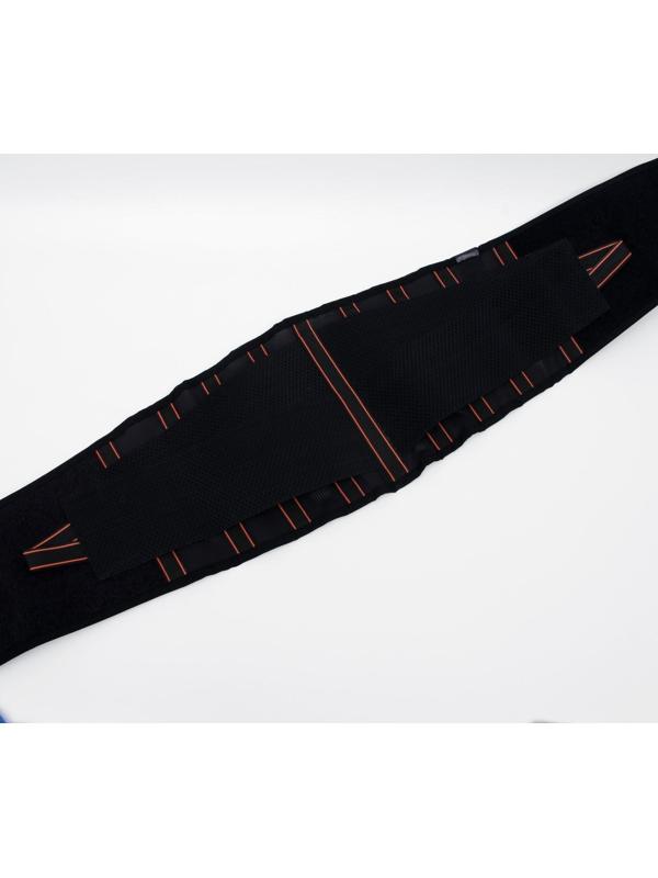 Корсет поясничный НТ-Р-027, жёсткая фиксация, размер L, цвет чёрный