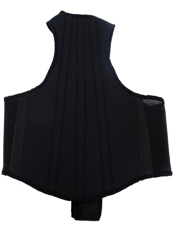 Корректор осанки НТ-КР-031, усиленный, 4 ребра, размер L, цвет чёрный