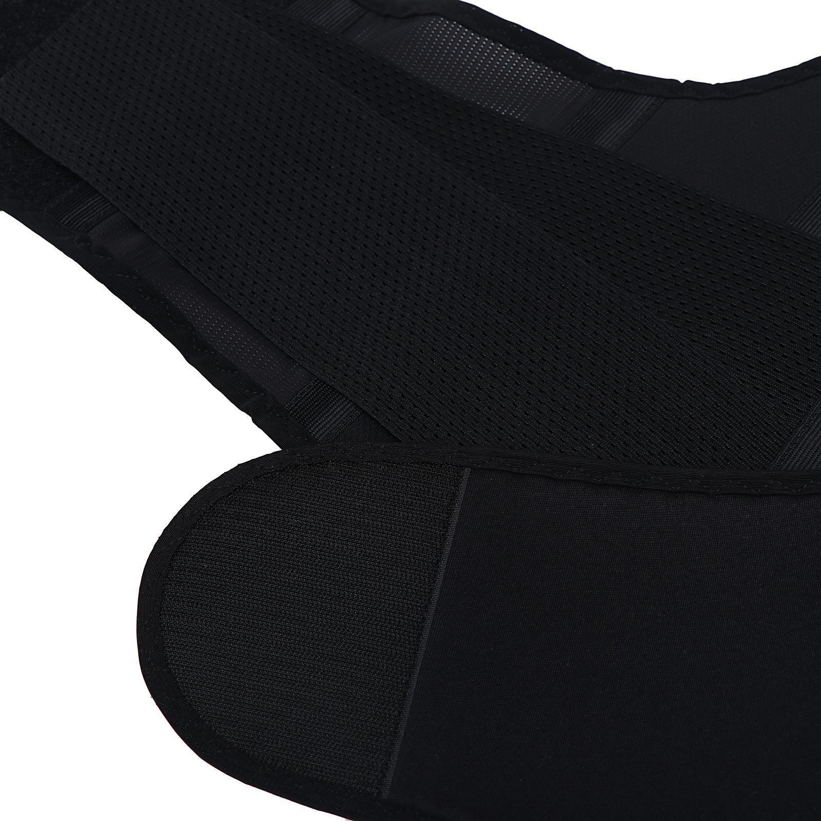 Корректор осанки НТ-КР-031, усиленный, 4 ребра, размер XL, цвет чёрный