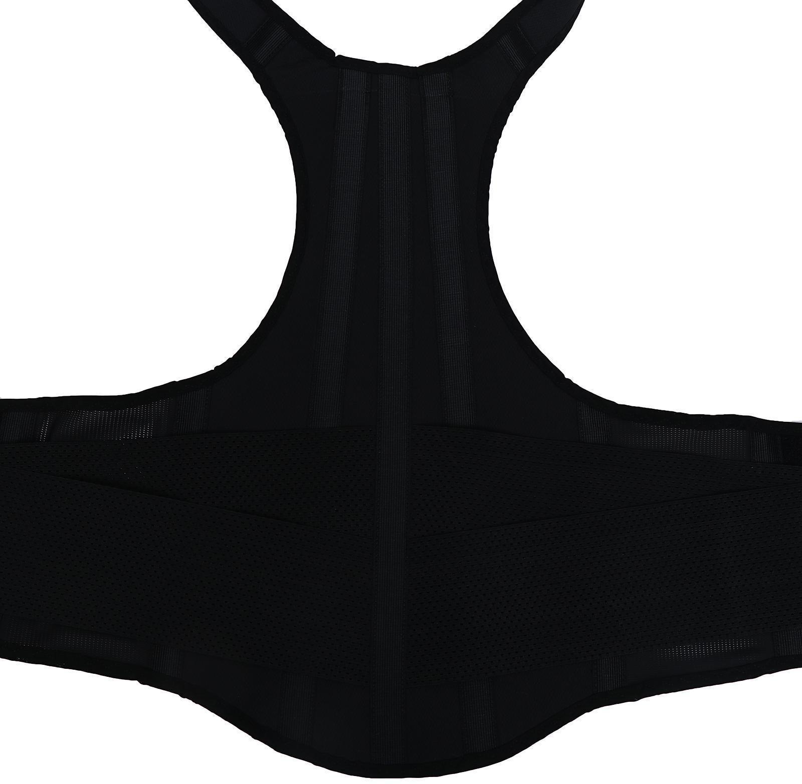 Корректор осанки НТ-КР-031, усиленный, 4 ребра, размер XL, цвет чёрный