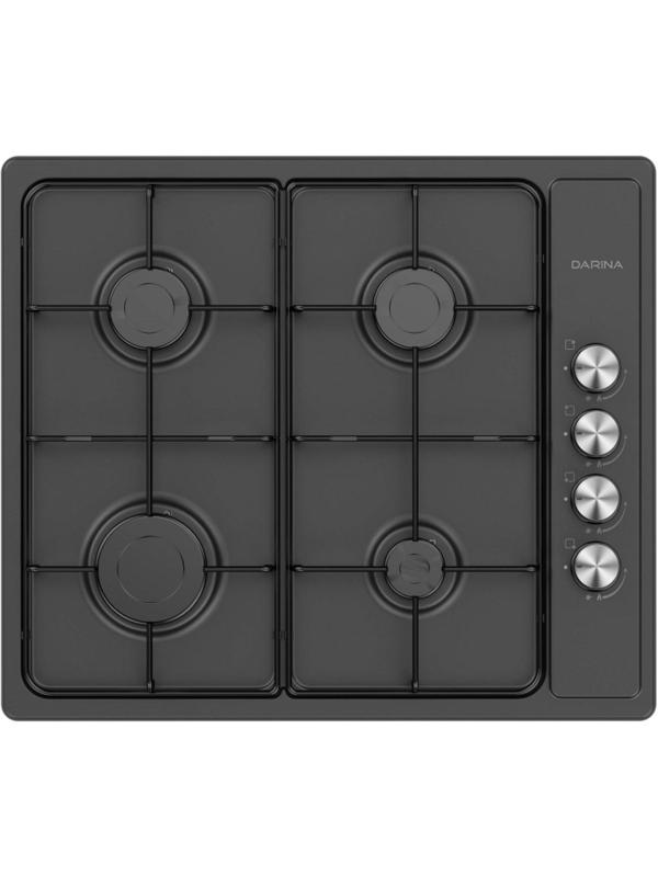 Варочная поверхность Darina T1 BGM 341 11 At, газовая, 4 конфорки, чёрная