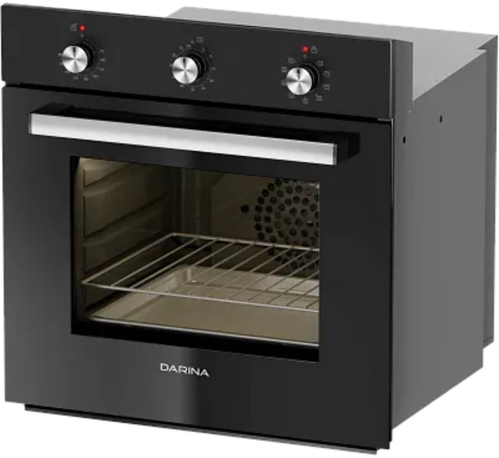 Духовой шкаф Darina 1U BDE 111 707 At, электрический, 50 л, чёрный