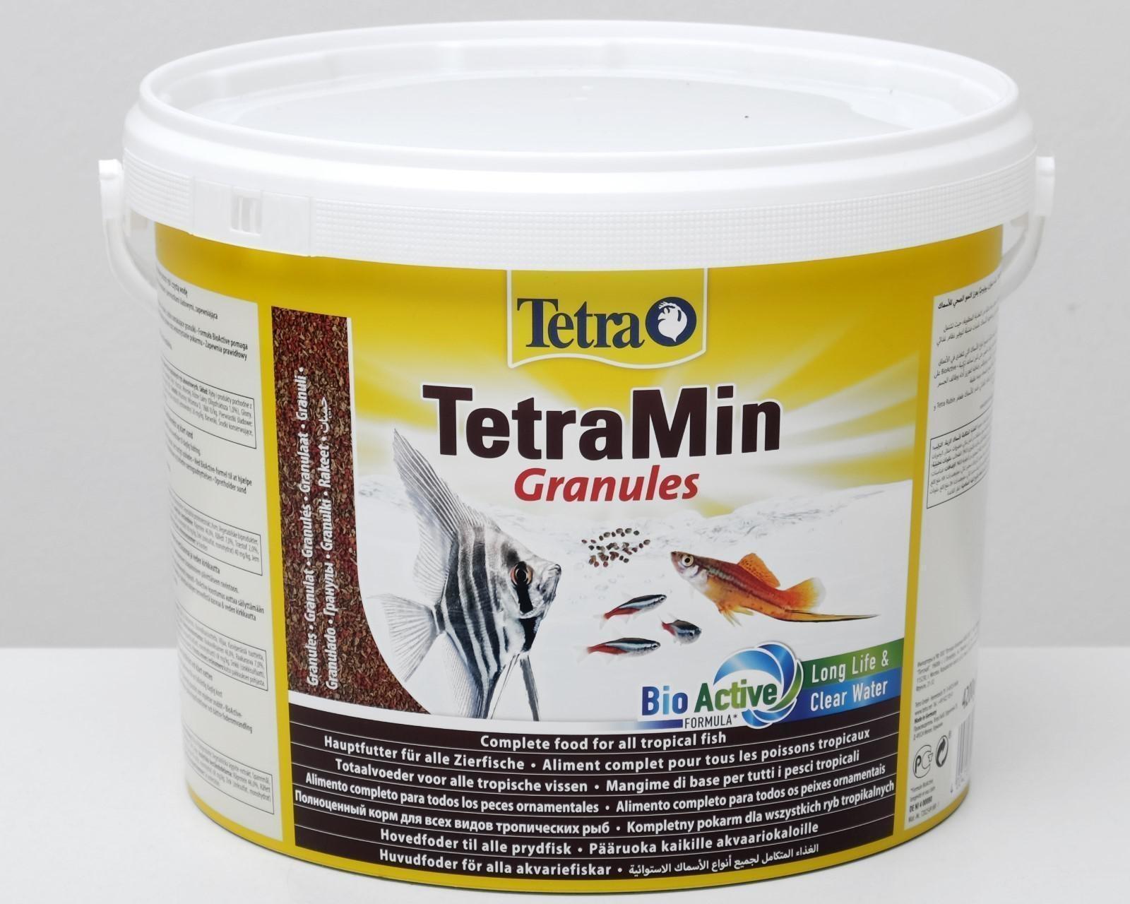 Корм TetraMin Granules для рыб, гранулы, 10 л.