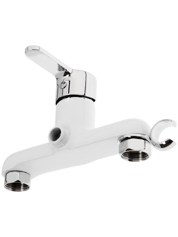 Смеситель для биде Accoona A3167G, однорычажный, лейка, белый