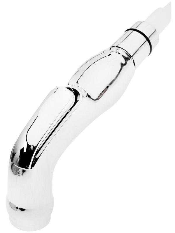 Смеситель для биде Accoona A3167G, однорычажный, лейка, белый