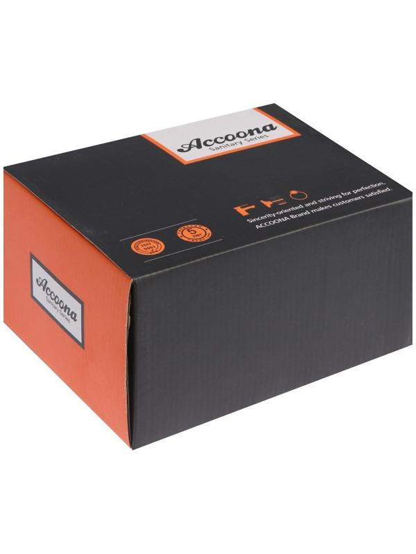 Смеситель для биде Accoona A3167G, однорычажный, лейка, белый