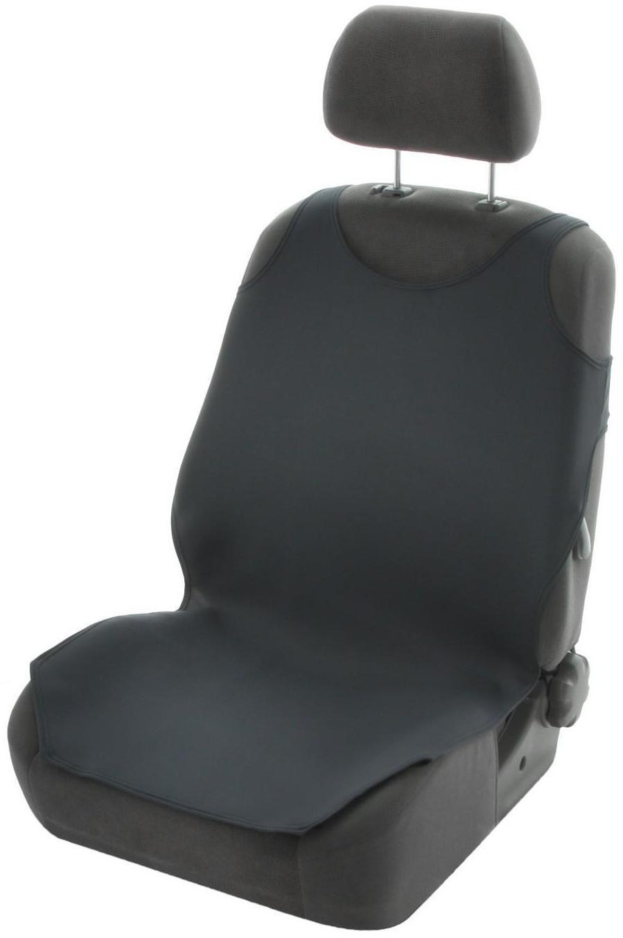 Авточехлы Airline ASC-F2, передние, набор 2 шт, серый, полиэстер