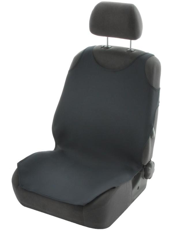 Авточехлы Airline ASC-F2, передние, набор 2 шт, серый, полиэстер