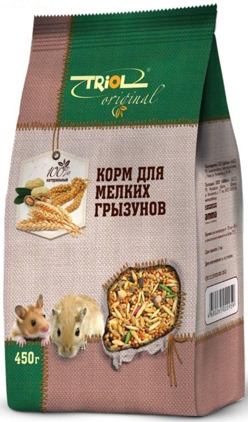 Корм Triol для мелких грызунов, 450 г.