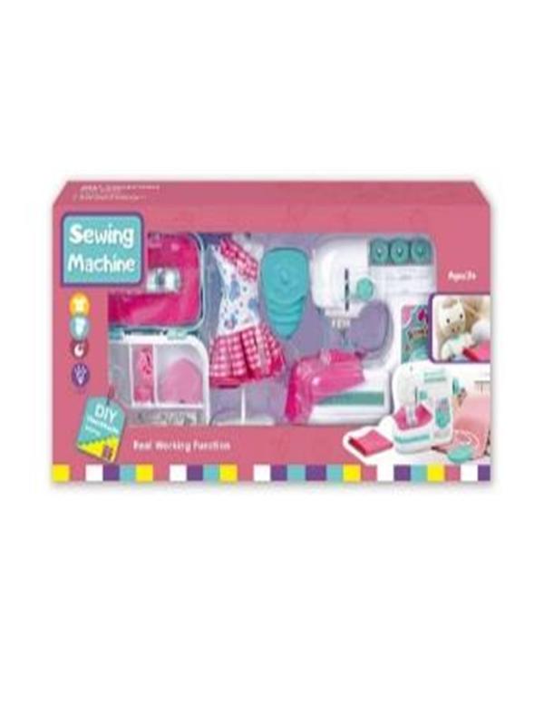 ДЕФЕКТ УПАКОВКИ Игр. наб. Бытовая техника Швейная машинка, манекен с платьем,
шкатулка с фурнитурой, свет, звук, эл. пит. ААх3шт. не вх. в компл., кор.