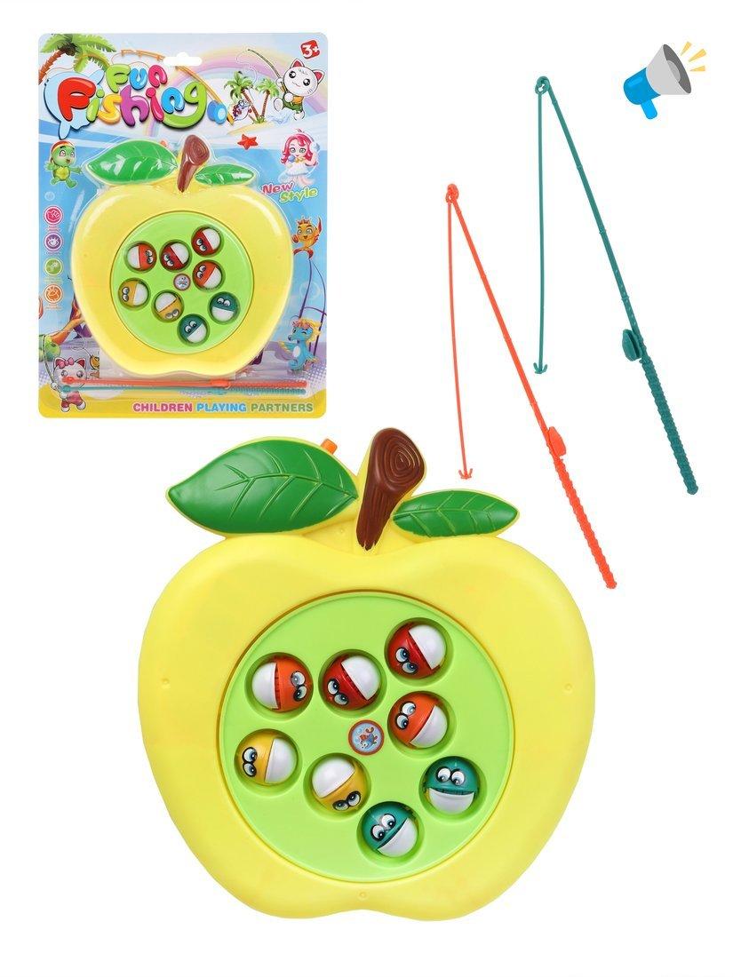 Настольная игра Рыбалка, звук, в компл. предм. 11шт., эл. пит. ААх2шт. не
вх. в компл., в ассорт., блистер