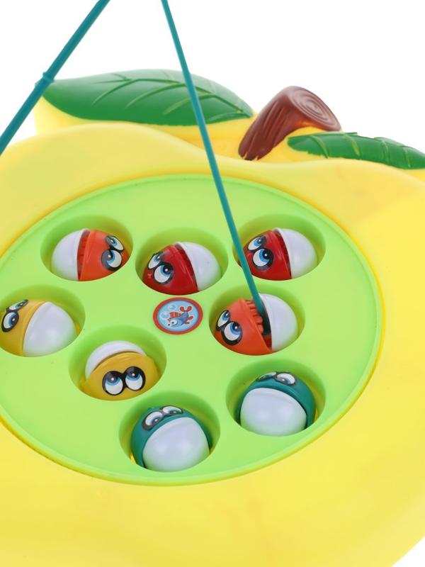 Настольная игра Рыбалка, звук, в компл. предм. 11шт., эл. пит. ААх2шт. не
вх. в компл., в ассорт., блистер