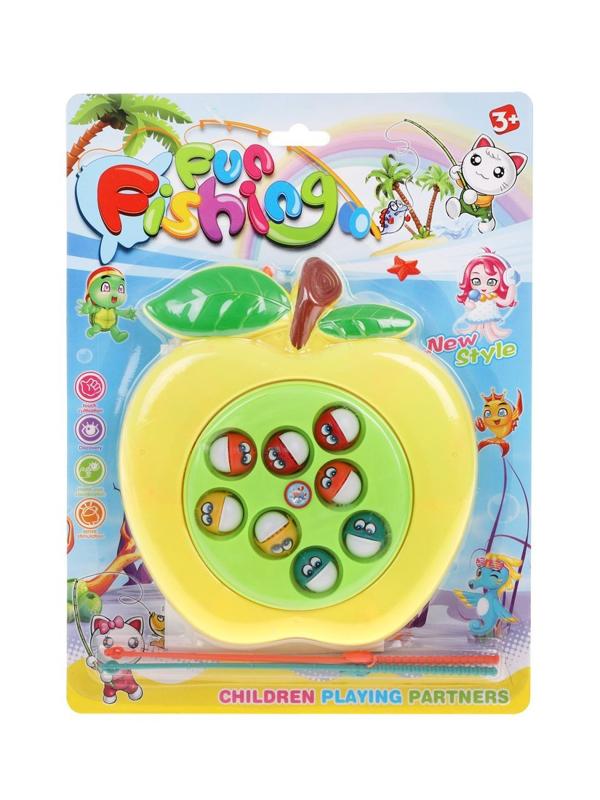 Настольная игра Рыбалка, звук, в компл. предм. 11шт., эл. пит. ААх2шт. не
вх. в компл., в ассорт., блистер