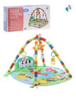 ДЕФЕКТ УПАКОВКИ Коврик развивающий, звук, эл.пит. ААх3 не вх.в компл., кор.