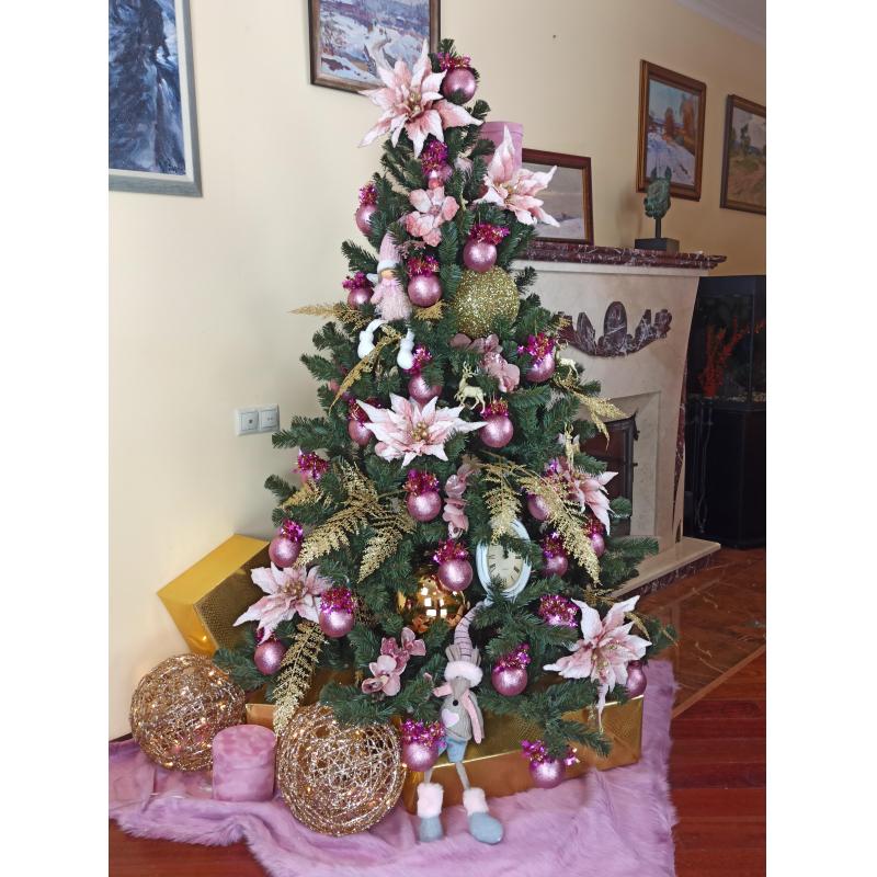 Елка искусственная Сибирская 2,1 м ПВХ, зеленая