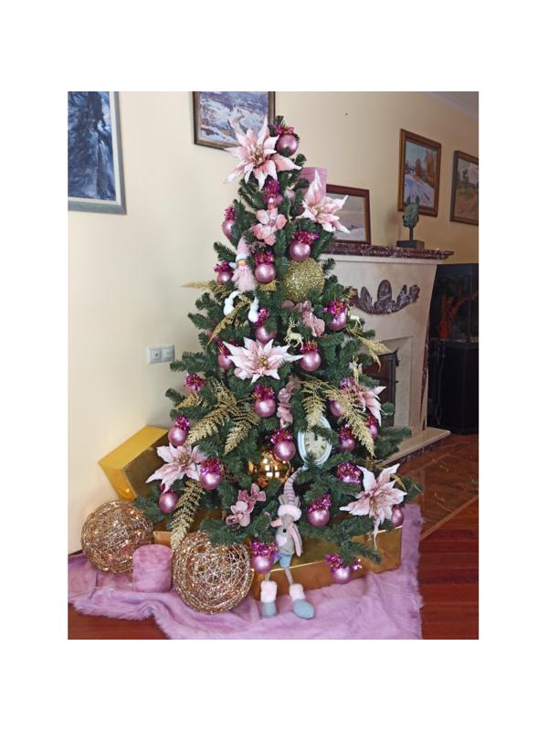 Елка искусственная Сибирская 2,1 м ПВХ, зеленая