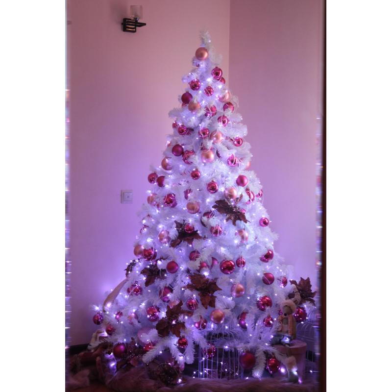 Елка искусственная Метелица 2,1м ПВХ, белая