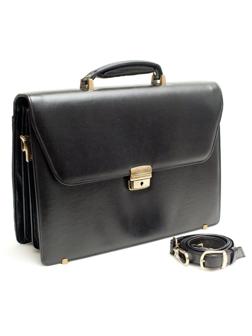 Портфель Grand натуральная кожа черный 01-033-0713