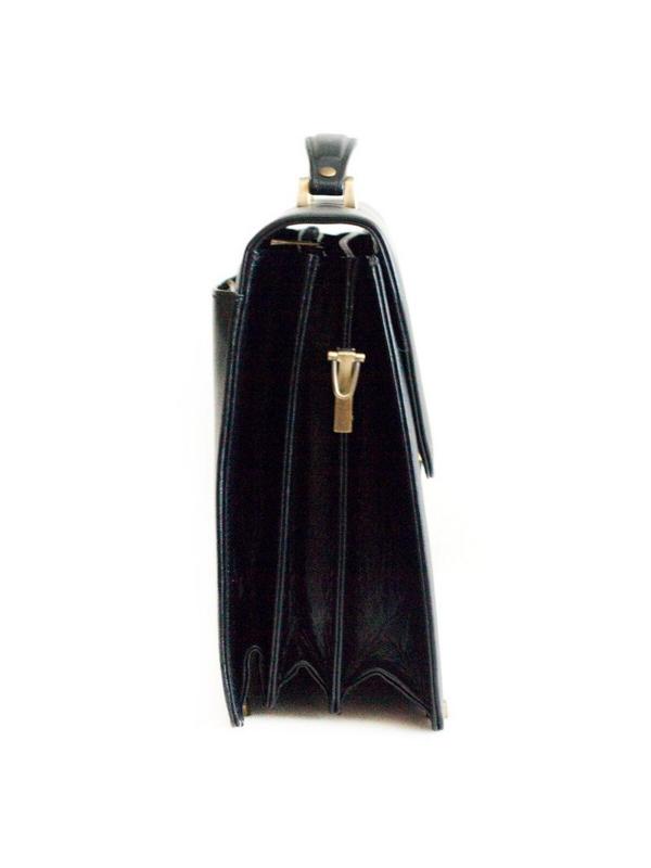 Портфель Grand натуральная кожа черный 01-033-0713