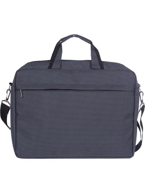 Сумка для документов полиэстр  390х290х50 мод. 1076 (серая)