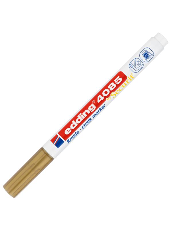 Маркер меловой edding 4085/053. 1-2 мм. Золотой