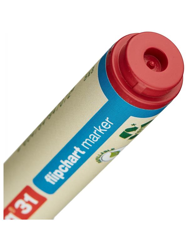 Маркер для флипчартов по бумаге EDDING 31/2 Ecoline, 1,5-3 мм, красный