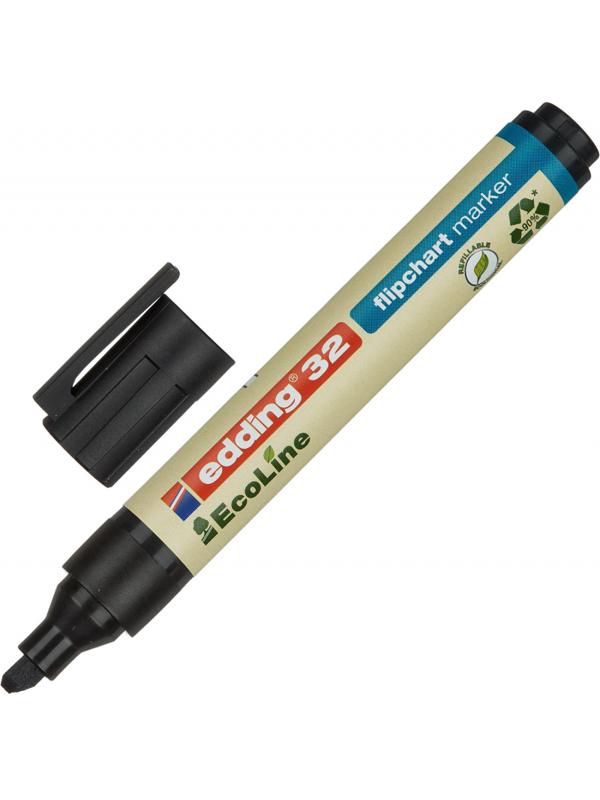 Набор маркеров для флипчартов EDDING 32 Ecoline, 1-5 мм, 4 цвета. карт кор