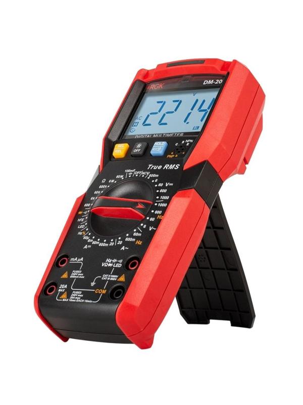 Мультиметр цифровой RGK DM-20 779647 С ПОВЕРКОЙ
