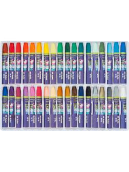 Пастель масляная M&G, 6-гран, 36 цветов в наборе