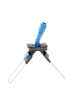 Держатель МОПа рамочный 80х10см 2 педали т.серый/синий CD188