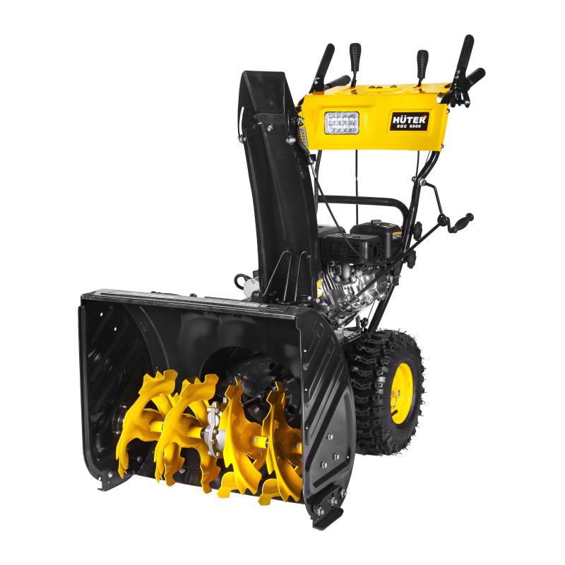 Снегоотбрасыватель Huter SGC 6000 8 л.с. 62см фара, стартер (70/7/7)