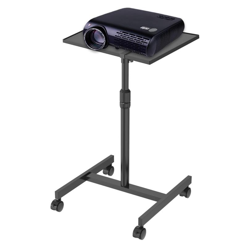 Столик проекционный Cactus CS-VM-PT01 до 23 кг, 1 полка, колеса, мобильный