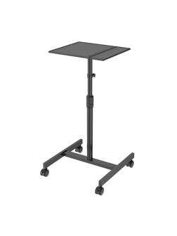 Столик проекционный Cactus CS-VM-PT01 до 23 кг, 1 полка, колеса, мобильный