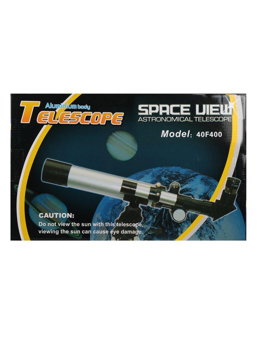 Набор Домашний планетарий, телескоп, 5 предм., алюм., серебрист.