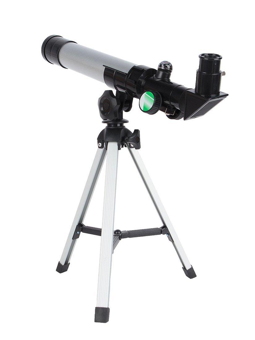 Набор Домашний планетарий, телескоп, 5 предм., алюм., серебрист.