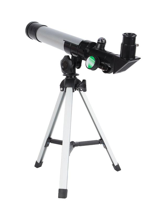 Набор Домашний планетарий, телескоп, 5 предм., алюм., серебрист.