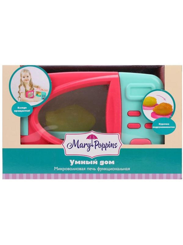 Микроволновка эл. Умный дом коралл.