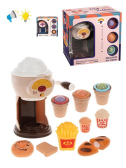 Игр.наб. Бытовая техника, свет, звук, в компл. предм. 13 шт.+ наклейка,
эл.пит. ААх2шт. не вх. в компл., кор.