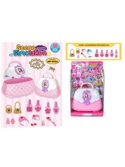 Игр. наб. Стилист, свет, звук, в компл. 16 предметов, эл. пит. ААх2шт. не вх.
в компл.