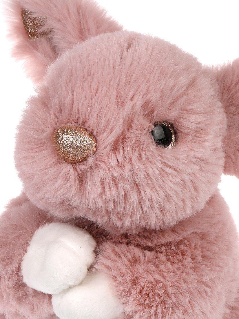 Зайка 20см роз.