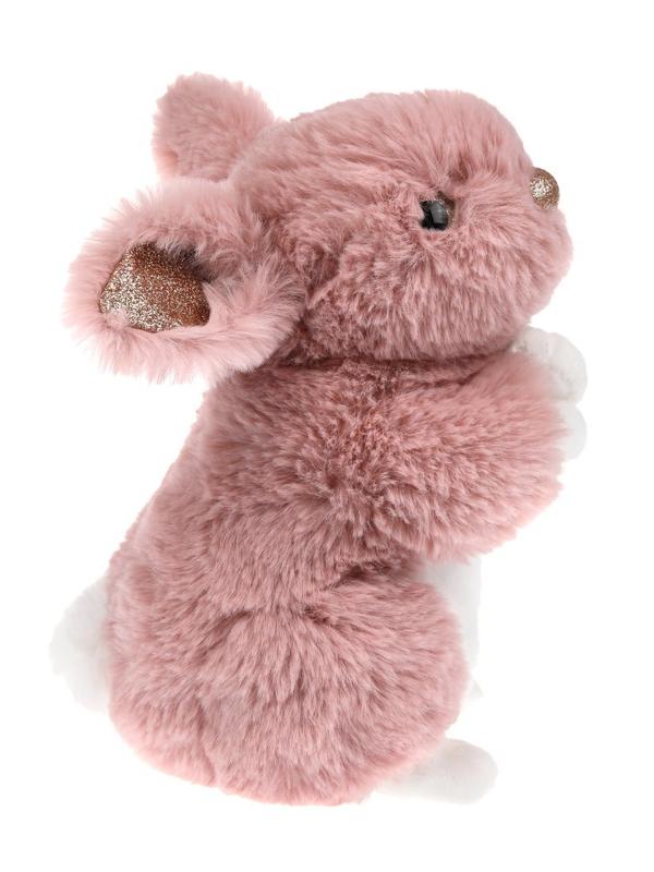 Зайка 20см роз.