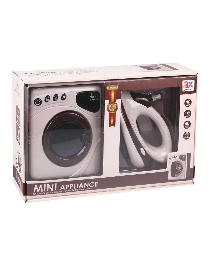 Игр.наб. Бытовая техника, свет, звук, в компл. предм. 2шт., эл. пит. ААх5шт.
не вх. в компл., кор.